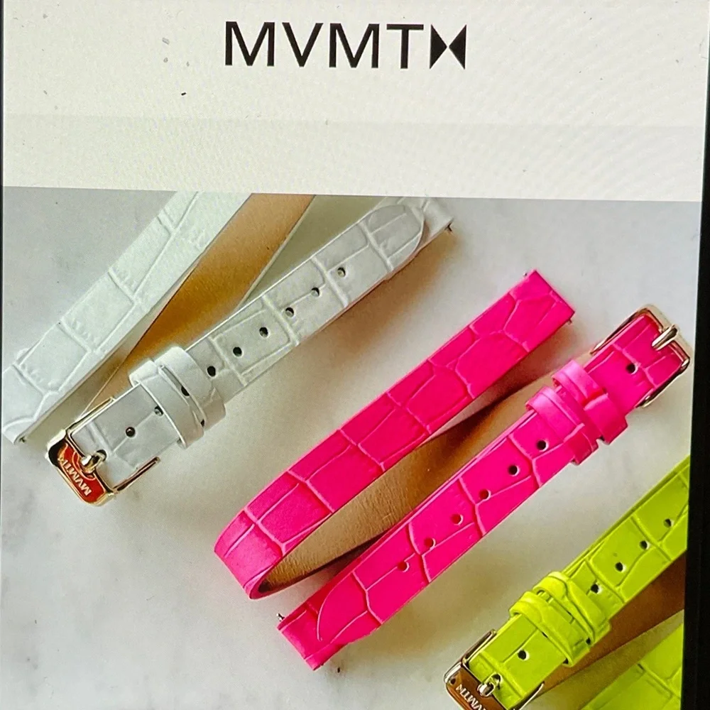 MVMT Two-Tone Gold and Silver Bracelet Band Women’s Watch.